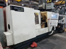 DMG, Gildemeister #CTX-510eco, multi-axis CNC turning center, Siemens 810D Control, 26.7" swing, 2.9" bar