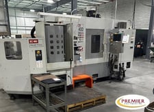Haas #EC-400PP (6 pallet changer), CNC horizontal machining center, 20" X, 20" Y, 20" Z, 12000 RPM, 70 side