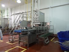 North Star Engineered Products #HW5000, Helical Wash System w/ Chiller, 8000 lb. Product/hr., 400 Gal. Fill