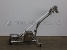 Hapman #HELIX, FeederAuger, 400 Series Conveyor and Product Hopper, 36" L x 36" W x 30" D Hopper, 9 HP, 113"