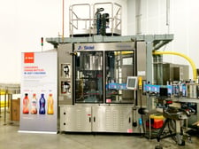 Sidel #RollSleeve-F45, Labeler, 450 Containers/min., 3.93" diameter Capacity, 30 Station Carousel
