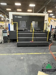 Hyundai Wia #KH1000, CNC horizontal machining center, 82.6" X, 53.1" Y, 55.1" Z, 8000 RPM, 35