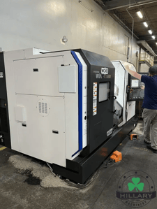 Hyundai Wia #LM1800TTSY, CNC lathe, 11.4" swing, 8" chuck, 2.6" bar, 9.1" turn diameter, 26.5" turn length