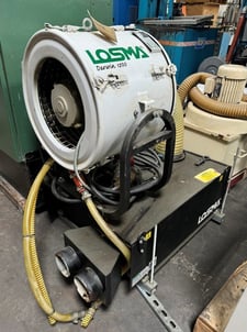 880 cfm LOSMA #Darwin-1200, Guard 20A Pre Filter,, 2.3HP, 5.9" Inlet, 76 dBa, 2013
