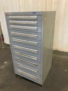 10 Drawer Lyon Cabinet, 28" x 30" x 59"