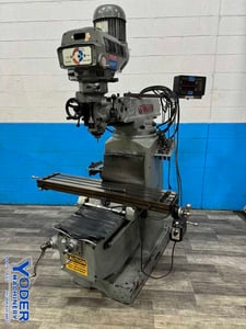 Comet #3KV, Vertical Mill, 10" x50" table, 4250 RPM, 3 HP, 1985