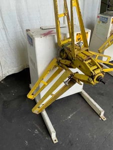 4000 lb. Regal #4000-12-SRNP-SDB, Non-Motorized Coil Reel, 6 Keepers