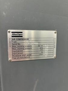 350 HP 1790 RPM ABB, Frame HXR 355LA4 261KW, 4160V., 1080-4076-72 Fits GA315 Atlas Copco