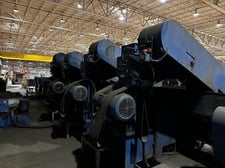 outside dimension 4-Head Tube Polishing Line, 8" x 20' Capacity, Soration Table, 134 HP, Auto feed & Reject