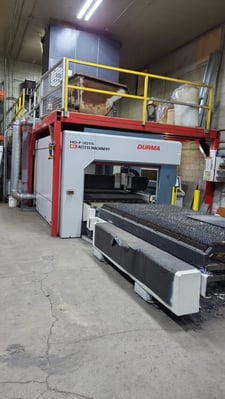 Durma #HD-FL3015, Fiber Laser, 12000 Watt, 3015 V
