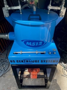 U.S. Motors Cetrifuge Systems #M512, Centrifuge, 3 HP, 1 Gal. Capacity, 10 GPM