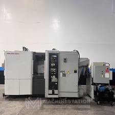DMG, Mori-Seiki #NHX-4000, horizontal machining center, 40 automatic tool changer, 22" X, 22" Y, 26" Z, 12000