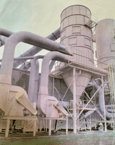 90000 cfm Mac Process #144MCF756, 11000 sq.ft., 200 HP, 12' Bags