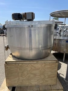 300 gallon Mueller, Jacleted Mixing Kettle, 100 PSI @ 350°F, 52" ID, 2000