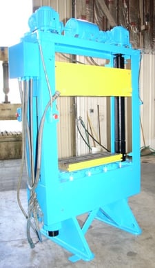 170 Ton, 32" x 12", 5"-32" mtrzd adjust.daylight, (3) 6" cyls, 2.5" stroke, up-act, #1550 (3 available)