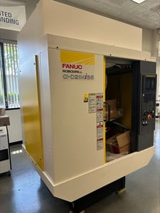 Fanuc #Robodrill-Alpha-D21MiB5, vertical machining center, 21 automatic tool changer, 19.6" X, 15.7" Y, 12.9"
