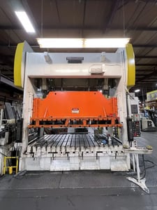440 Ton, Niagara #PN-400-120-60, Double Crank Hydraulic Press, 60" x 120" Bed, 17.3" Shut Height, 40 SPM