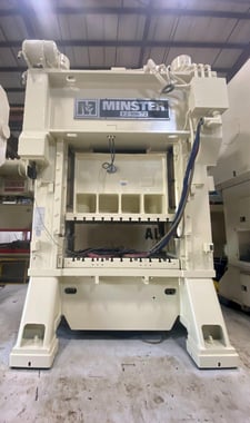 300 ton, Minster #E2-300-72-42 Hevi-Stamper, Striaght Side Mechanical Press, 8" stroke, 1997