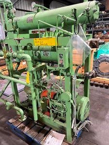 400 psig. Carrier #5F40, Air Conditioning Reefer Compressor Skid, good condition