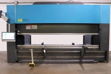 224 Ton, Haco #EN4320, CNC Press Brake, 14' overall, 147.6" between housing, 21.26" Daylight, 14.56" Stroke