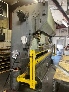 90 Ton, Chicago #1012-R, Mechanical Press Brake, 1965
