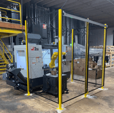 Haas #VF-2SS-126 Super-Speed Vertical Milling Machine CNC Center with Robot Package, 2021