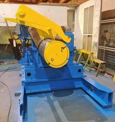 10000 lb. Stamco #2361, Recoiler, 20" diameter X 35" Face Drum, 44.5" Passline, 64" outside dimension