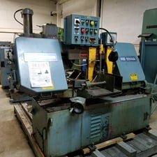 10" x 14" Peerless #HB-1014A, Horizontal Bandsaw, 5 HP, 460 V., 400 SFPM, 1989