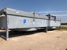 3869 sq.ft., 150 psig, Harsco Air-X-Changer, Forced Draft. #168-2Z, Air Fin Cooler, Carbon Steel tubes and