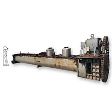 24" x 24' NORD Gear Corp. #103/52/N210TC, Thermal Screw Holo-Flite Processor, 380 V., 1765 RPM