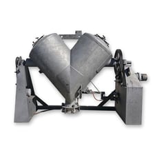 30 cu.ft. Stainless Steel V-Cone, Mixer Blender w/ Intensifier, 36" diameter, 16 RPM, 480 V.