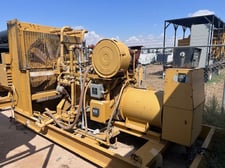 Caterpillar #GAS 400 KW Package, Engine, w/ Marathon 505 KVA Generator, Gen Control, 20619 Hours, 1800 RPM