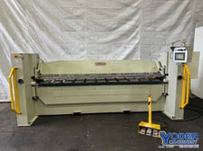 Bailegh #BB-12010H-NC, Hydraulic box and pan brake, 12 gauge, manual or semi automatic bend, electric foot