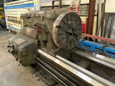 40" x 240" American #Pacemaker Engine Lathe, 26" swing over cross slide, 4-jaw 28" chuck, taper attachment