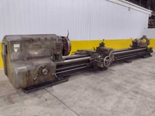 40" x 264" American #Pacemaker Engine Lathe, 26" swing over cross slide, 4-jaw 28" chuck, taper attachment