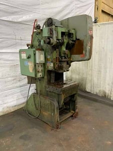 35 ton, Bliss #C-35, Obi Press, 3" stroke, 10-3/4" shut height, air clutch and brake, 5 HP