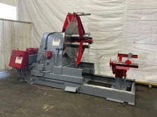 6000 lb. Sesco Motorized Coil Reel & Car #55-253, 18" width, 48" outside dimensions, 16" - 20" ID,