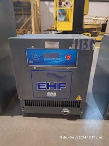 GNB #EHF36T110, high frequency industrial charger, 36 VDC, 110 DC amps, 2014, S46577