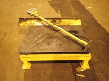 Adam Equipment, Floor Scale, 1.2 m x 1.2 m Platform, 1000 kg capacity w/Digital Readout