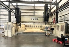 Onsrud #F427HR40H2, high rail series gantry style 5-Axis CNC router, 35' x 15', 2015