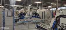 Sturtz, Window Cleaning & Welding Line, Cooling Table, Corner Cleaner, Rotating Station, 400 V., 2021