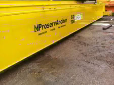 50 Ton, Proserv, 47' 5-1/2" Span, 44' lift, top running double girder, 460 V., On Ground at Houston Crane
