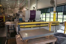 22 Ton, Murata Wiedaman #Centrum-2500I, CNC Turret Punch Press, 49" x 49" Table, .84" Turret Capacity, Fanuc