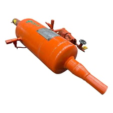 10 Gal. York Ammonia Receiver, 8" x 20" Capacity, 300 PSI, 650&deg;F, 1975