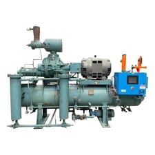 100 HP Mycom #UN6WB, 6-Cylinder Reciprocating Compressor, 460 V., 1,170 RPM, 2014