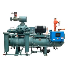 300 HP Frick #RDB-399B, Rotary Screw Compressor, 3600 RPM, 400 PSIG, 2008 Rebuilt 2016