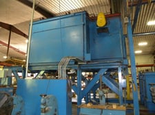 60" width x 48" H x 96" L OSI Drop Bottom Furnace, 1200 &deg; F., Gas (Radiant Tube)