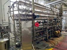 Rossi & Catelli Pasteurizer Tube-in-Tube #TC10/AF, 4" outside dimension, 45.9 capacity