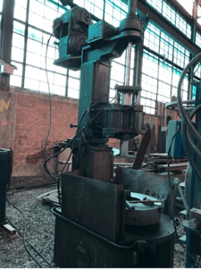 Image for No. 24 Babin Cicle-Matic, automatic indexing bolt circle drill, 0"-27" dia., 24" chk, 33" swg, #5MT, Reeves variable speed drive, 10 HP