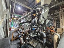 3200 KW Fairbanks Morse Alco #38ETDD8, Generator, Dual Fuel, Diesel, Natural Gas, 3.2 MW